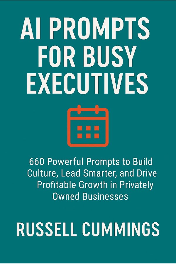 Cover: AI Prompts for Busy Executives