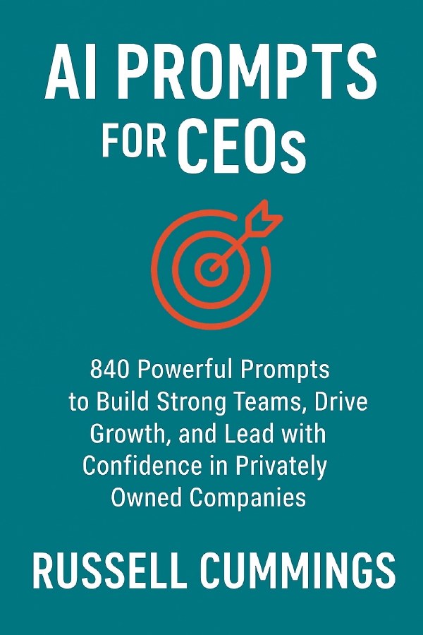 Cover: AI Prompts for CEOs