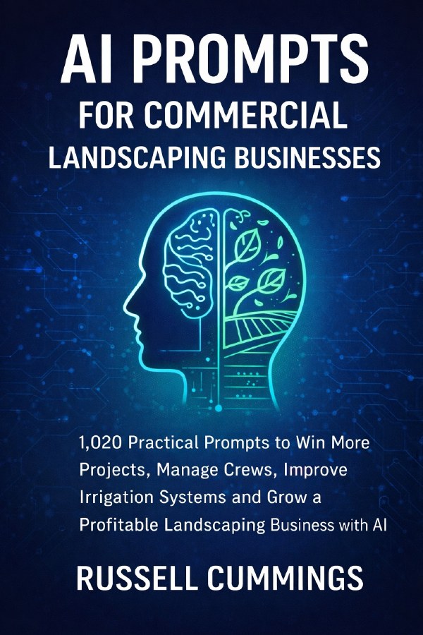 Cover: AI Prompts for Commercial Landscaping Businesses