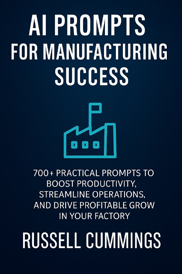 Cover: AI Prompts for Manufacturing Success